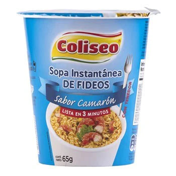Sopa Instantánea COLISEO Camarón 65gr