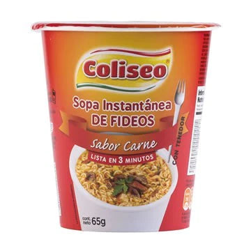 Sopa Instant. COLISEO Tripack Surtido (Carne x2/Vegetales x1)